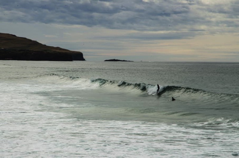 Wellenreiten in Neuseeland